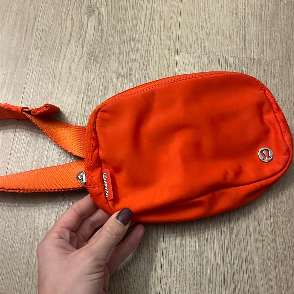 Lululemon Orange/Red Belt Bag
